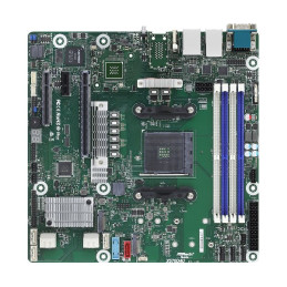 ASRock Rack X570D4U - AM4, X570, 4xDDR4 ECC/nonECC UDIMM, 8x SATA, 2xM.2, 3x PCIe, 2x1GB Lan, IPMI