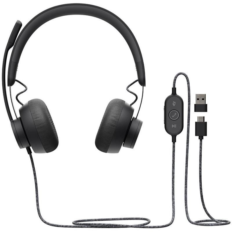 Logitech Zone Wired Teams - GRAPHITE - EMEA