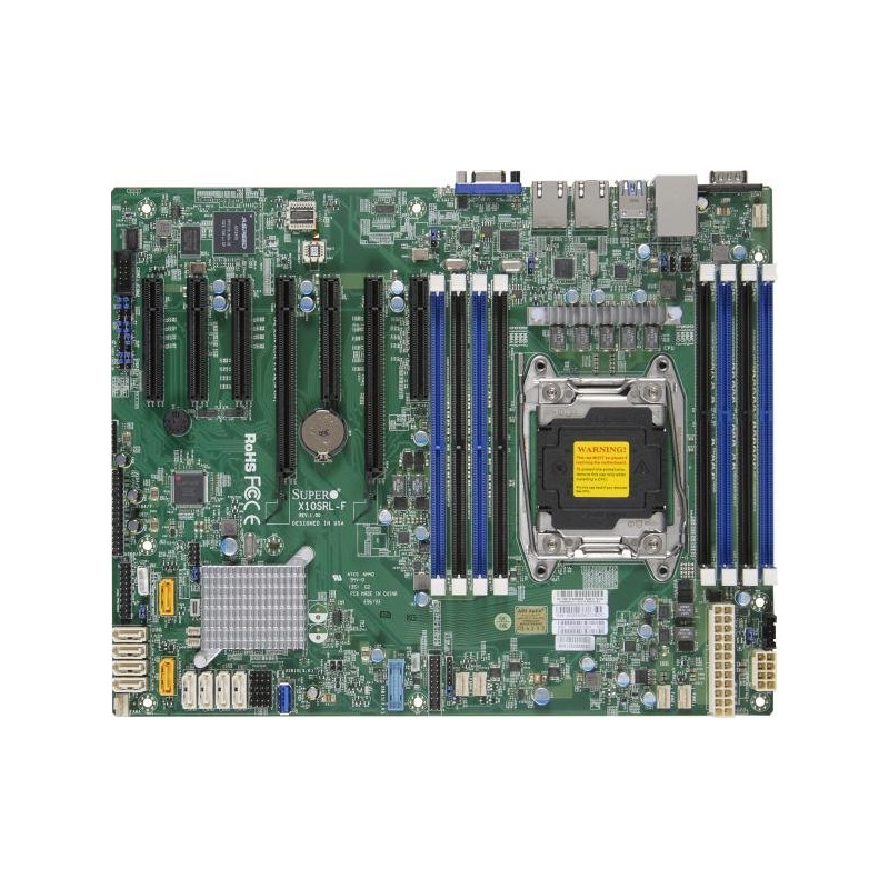 SUPERMICRO MB 1xLGA2066, iC422, 8x DDR4 ECC, 8xSATA3, M.2, 6x PCI-E 3.0, 2x LAN,IPMI