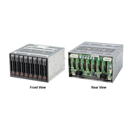 SUPERMICRO Mobile Rack M28SACB - 8x 2,5" hotswap do 2x 5,25" pozice (2x 8643), pro CSE-743/745/747/748/842/835