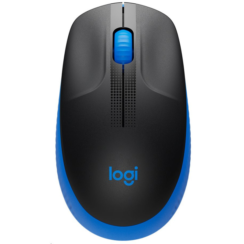 Logitech M190 Full-size wireless mouse - BLUE - EMEA