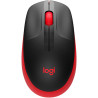 Logitech M190 Full-size wireless mouse - RED - EMEA
