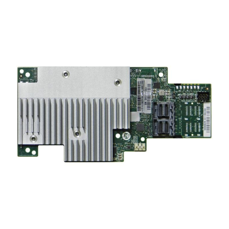 INTEL RAID Module SIOM Connector, SAS3408 tri-mode, 8P (SAS/SATA) / 2p (NVMe), RAID 0/1/10/5/50
