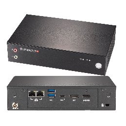 SUPERMICRO Micro 1U mini ITX chassis 2x 2,5" int. HDD, bez zdroje