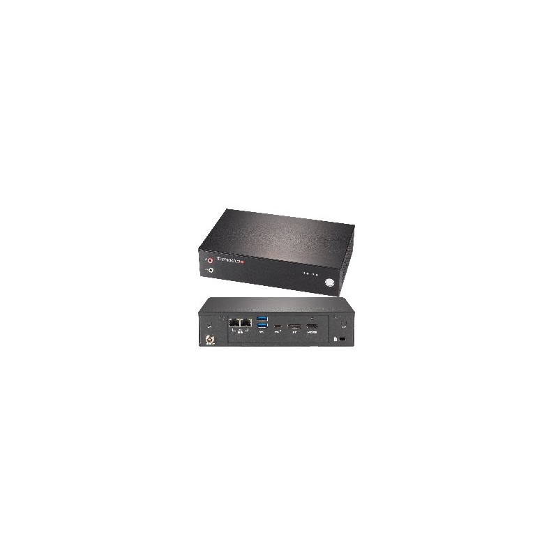 SUPERMICRO Micro 1U mini ITX chassis 2x 2,5" int. HDD, bez zdroje