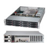 SUPERMICRO 2U chassis 8xSAS3 12Gbps+4x(NVMe nebo SAS3), 2x1200W (80+Titanium) pro X11 a H11
