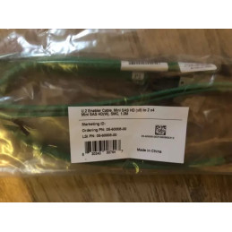 Broadcom LSI internal U.2 Enabler cable 1.0 m Mini-SAS HD (SFF-8643) x8 to 2x Mini-SAS HD (SFF-8643) white, CMS