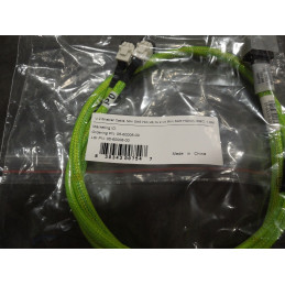 Broadcom LSI internal U.2 Enabler cable 1.0 m Mini-SAS HD (SFF-8643) x8 to 2x Mini-SAS HD (SFF-8643) white, CMS