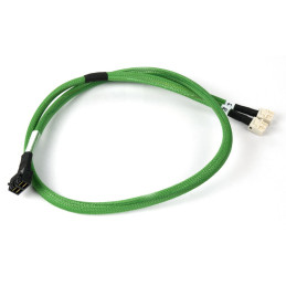 Broadcom LSI internal U.2 Enabler cable 1.0 m Mini-SAS HD (SFF-8643) x8 to 2x Mini-SAS HD (SFF-8643) white, CMS