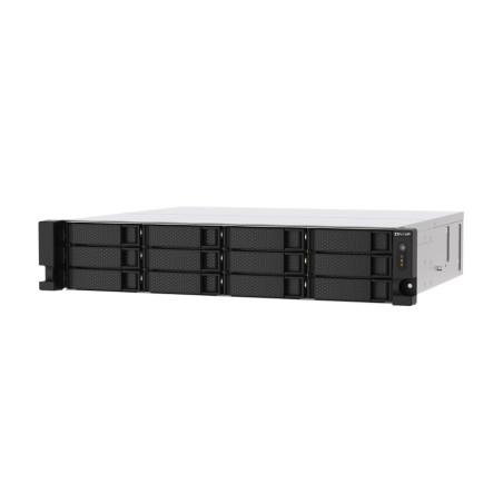 QNAP TS-1273AU-RP-8G (Ryzen V1500B 2,2GHz / 8GB RAM / 12x SATA / 2x 2,5GbE / 2x PCIe / 2x zdroj)