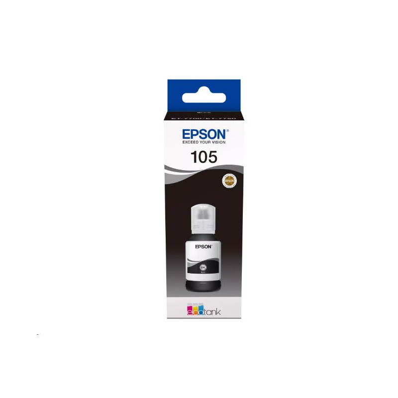 Epson atrament L71xx Black ink container 140ml - 8000str.