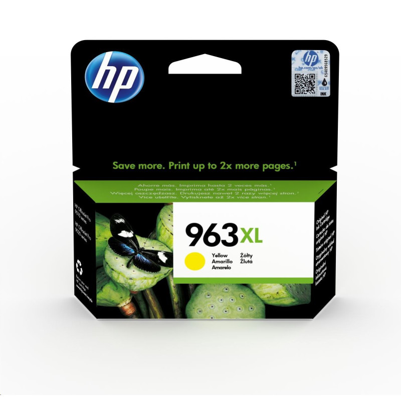 HP Ink Cartridge č.963 yellow XL