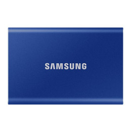 Samsung externí SSD 1TB T7 USB 3.2 Gen2 (prenosová rychlost až 1050MB/s) modrá