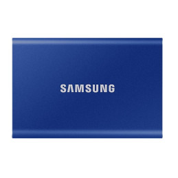 Samsung externí SSD 2TB T7 USB 3.2 Gen2 (prenosová rychlost až 1050MB/s) modrá