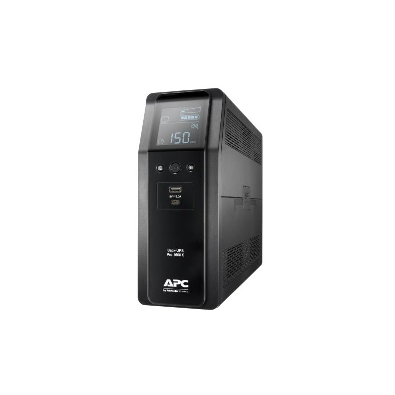 APC Back UPS Pro BR 1600VA, Sinewave,8 Outlets, AVR, LCD interface