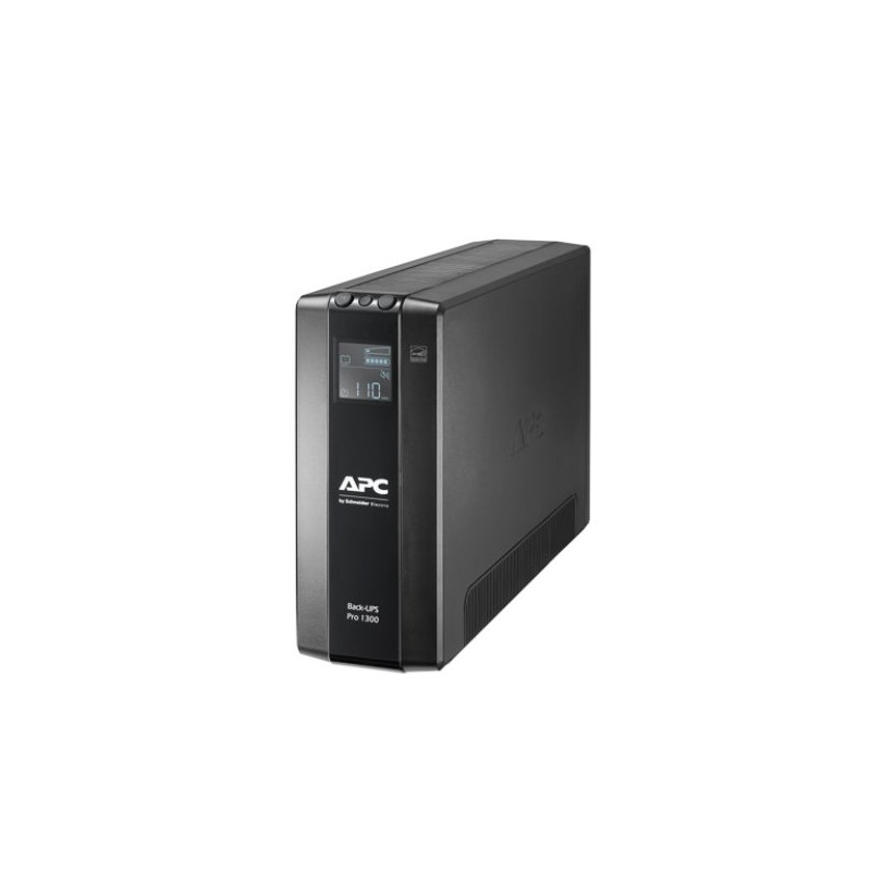 APC Back UPS Pro BR 1300VA, 8 Outlets, AVR, LCD Interface