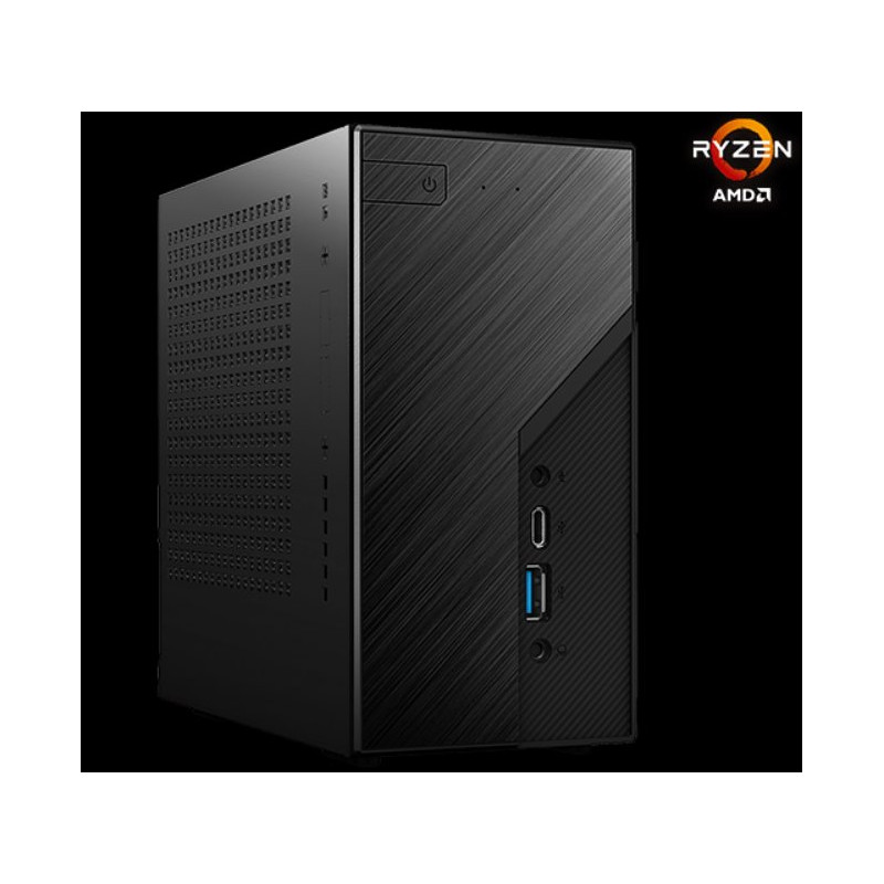 ASRock mini PC X300 1x AM4 APU(65W),2xSODIMM DDR4, 2xM.2+2x 2,5"SATA,1Gb LAN, HDMI, DP, VGA, 120W