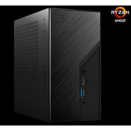 ASRock mini PC X300 1x AM4 APU(65W),2xSODIMM DDR4, 2xM.2+2x 2,5"SATA,1Gb LAN, HDMI, DP, VGA, 120W