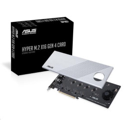 ASUS HYPER M.2 X16 GEN 4 CARD - PCIe rozširujúca karta pre 4x M.2 SSD
