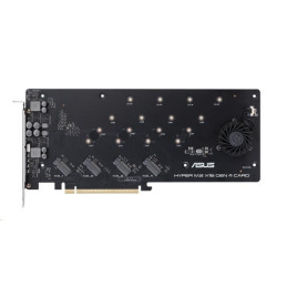ASUS HYPER M.2 X16 GEN 4 CARD - PCIe rozširujúca karta pre 4x M.2 SSD