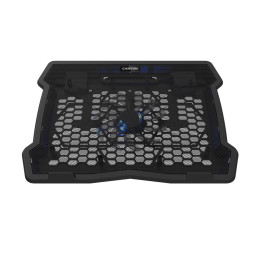 CANYON chladící podstavec NS02 pro notebook 10-15.6", LED podsvícení, 1x ventilátor, 340x265x30mm
