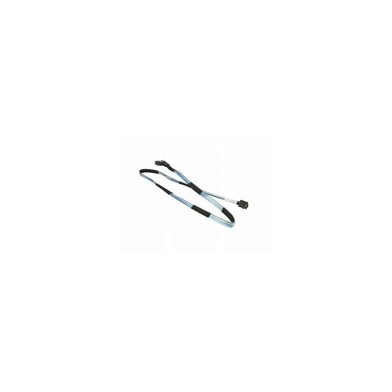 SUPERMICRO int. straight MiniSAS HD SFF-8643 to Right Angle MiniSAS SFF-8087 85cm Cable