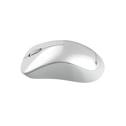 CANYON myš optická bezdrátová MW-11PW, 1200 dpi, 3 tl, USB reciever, bílá perlet