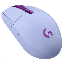 Logitech G305 LIGHTSPEED Wireless Gaming Mouse - LILAC - 2.4GHZ/BT - N/A - EER2