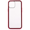 Etui COLORWAY Smart Clear Case/Apple iPhone 12 Pro Max/Czerwony