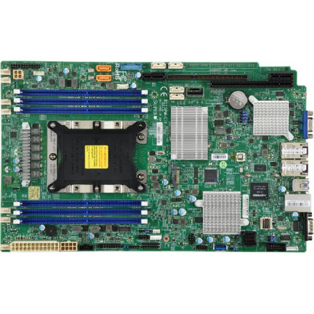 SUPERMICRO MB 1xLGA3647, iC622, 6x DDR4 ECC, 10xSATA3, 4x SAS 3008, 1xM.2, PCI-E 3.0/1,1(x32,x8),2x 10Gb LAN,IPMI, WIO