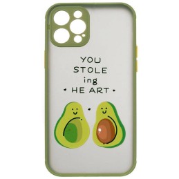 COLORWAY Smart Matte 3D Print Case/ Apple iPhone 12 Pro/ Avocado green