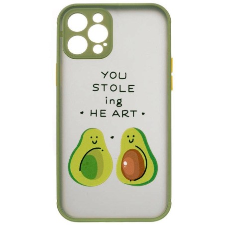 COLORWAY Smart Matte 3D Print Case/ Apple iPhone 12 Pro/ Avocado green