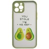 COLORWAY Smart Matte 3D Print Case/ Apple iPhone 12 Pro/ Avocado green