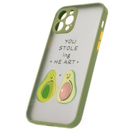 COLORWAY Smart Matte 3D Print Case/ Apple iPhone 12 Pro/ Avocado green