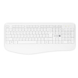 CONNECT IT Combo bezdrátová bílá klávesnice + myš, (+1x AAA +1x AA baterie zdarma), CZ + SK layout