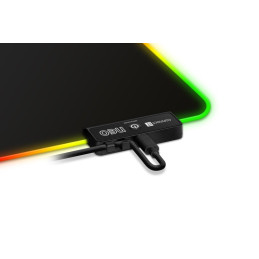 CONNECT IT NEO RGB podsvícená podložka pod myš a klávesnici, vel. L (800 × 300 mm)