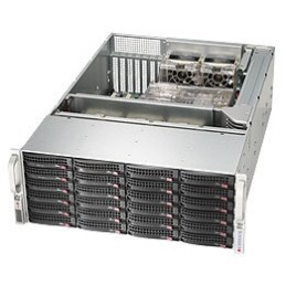 SUPERMICRO 4U chassis 24x 3,5" HS SAS/SATA (6x SFF 8087)+2x2,5" volitelný ,2x920W (80PLUS Platinum)