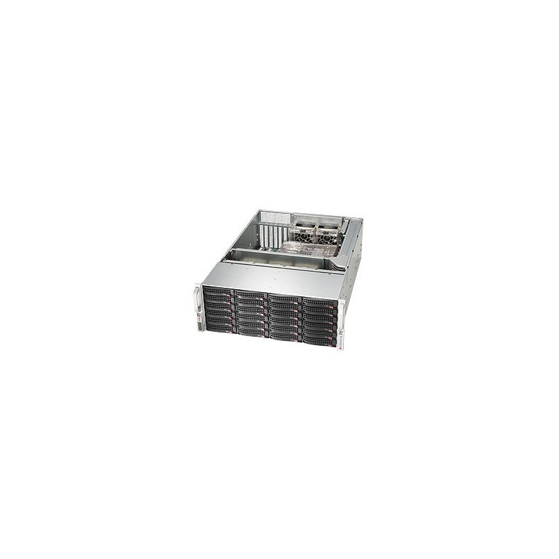 SUPERMICRO 4U chassis 24x 3,5" HS SAS/SATA (6x SFF 8087)+2x2,5" volitelný ,2x920W (80PLUS Platinum)