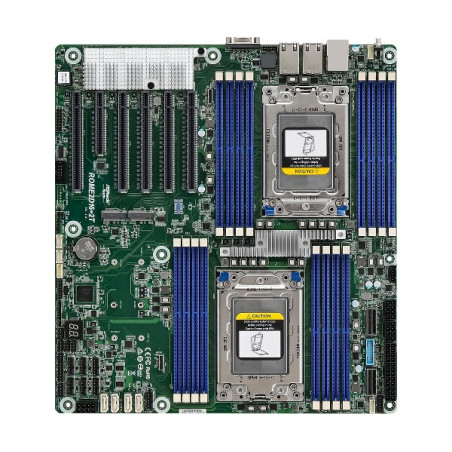 ASRock Rack ROME2D16-2T - Dual SP3, AMD EPYC 7002/7003, 16xDDR4 ECC RDIMM/LRDIMM, 4x SATA (až 21x SATA), 2xM.2, 6x PCIe,