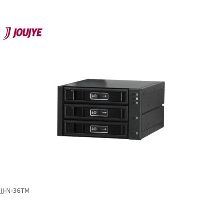 Jou Jye Backplane pro 3.5" 3x SATA/SAS3 HDD do 2x 5,25" black (náhrada JJ-2132M-SS)