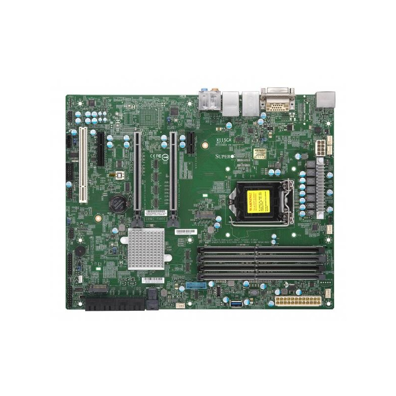 SUPERMICRO MB 1xLGA1151 (Xeon E-2xx,core), C246,4xDDR4,8xSATA3,2xM.2,4xPCIe 3.0 (x16,x8,x4,x1),HDMI,DP,DVI,Audio,2x LAN
