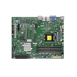 SUPERMICRO MB 1xLGA1151 (Xeon E-2xx,core), C246,4xDDR4,8xSATA3,2xM.2,4xPCIe3.0 (x16/8/4/1),HDMI,DP,DVI,Audio,2x LAN,IPMI