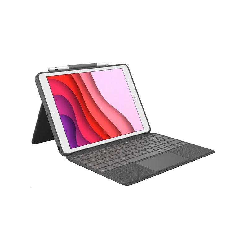 Logitech Combo Touch for iPad (7th&8th&9th gen 10,5") - GRAPHITE - UK