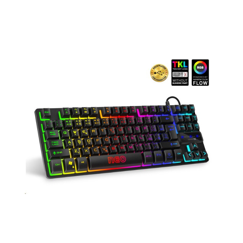CONNECT IT NEO Compact herní klávesnice (TKL CZ+SK verze)