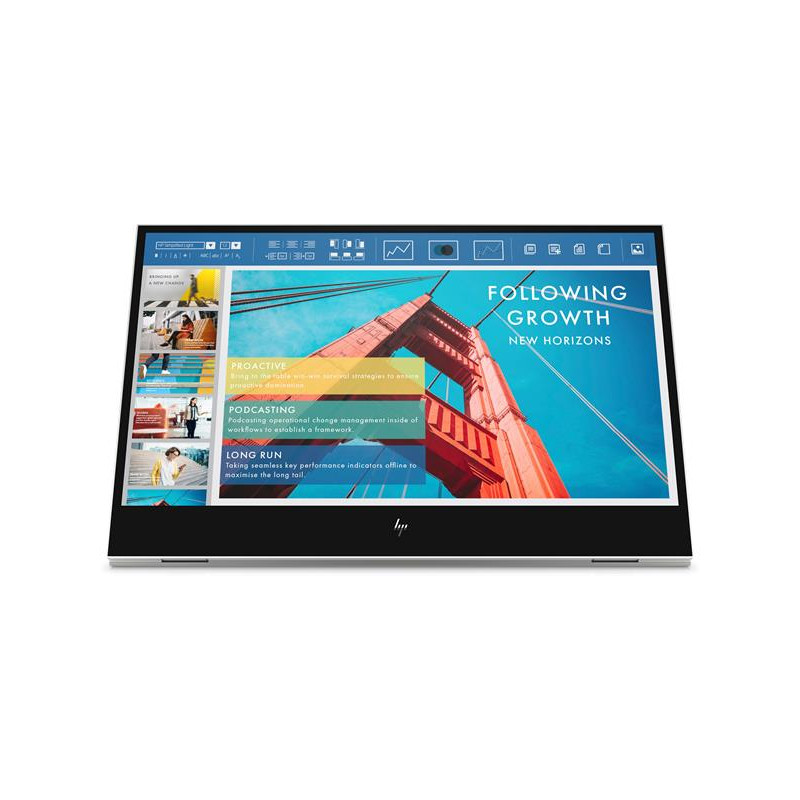 HP E14 G4 Portable Monitor, 14.0/IPS, 1920x1080/60Hz, 800:1, 5 ms, 400cd, USB-C, 3-3-0