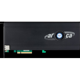 ARECA SATA + NVMe RAID card 6x M.2, 2x SATA, 8GB DDR4, PCIe4.0 x8 Card, FP