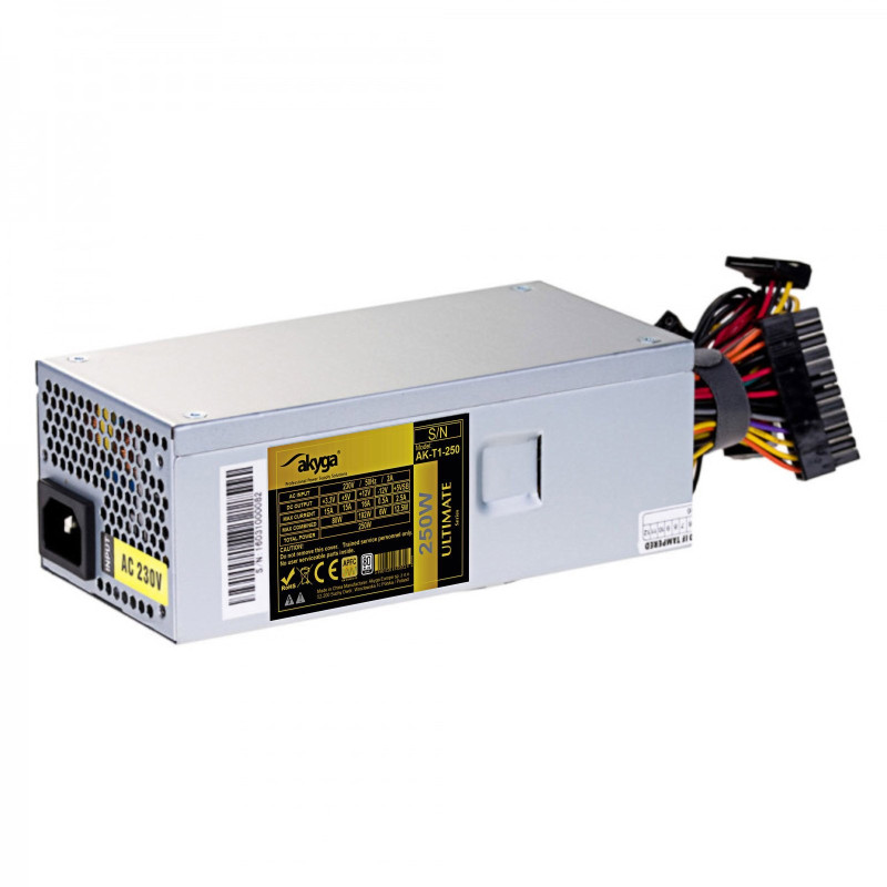 Zdroj Akyga AK-T1-250 Ultimate TFX - 250W, 80+ Gold