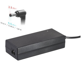 Akyga Nabíječka na notebook 19V/6.3A/120W 5.5 x 2.5 mm pro Fujitsu-Siemens/HP/Compaq/Toshiba