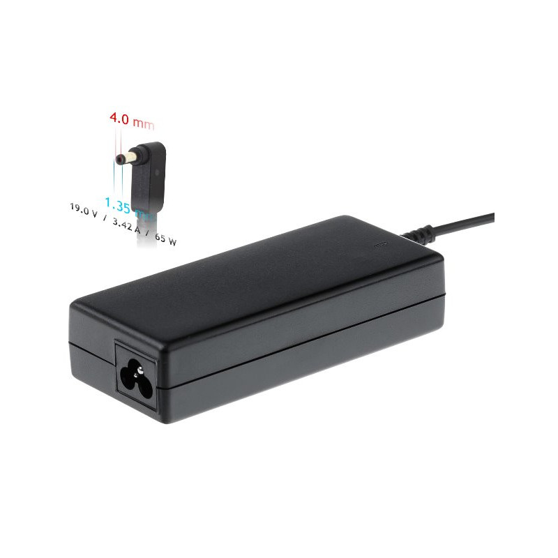 Akyga Nabíjecka na notebook 19V/3.42A 65W 4.0 x 1.35 mm pro Asus