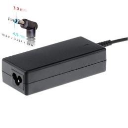 Akyga Nabíjecka na notebook 19.5V/3.33A 65W 4.5 x 3.0 mm + pin pro Dell